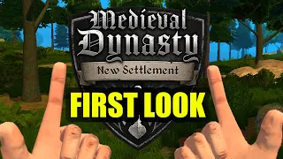 I Played Medieval Dynasty New Settlement for the First Time