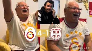 GALATASARAY 4 ATTI MÜMTAZ REİS GÖBEK ATTI😂 GALATASARAY 4-1 PENDİKSPOR #galatasaray