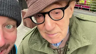 Benjy Meets Woody Allen on the street in NYC