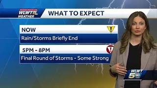 Storms, some strong, expected Tuesday evening