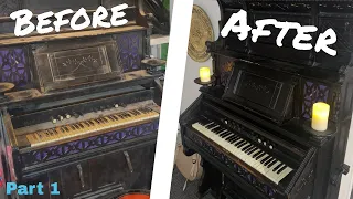 200 Year Old Church Organ Restoration | Part: 1 | Cleaning the Reeds