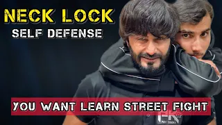 Self Defence REAR CHOKED | Raja Tayyab | Road Fight Technique | Martial arts Attacks