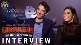 Jay Baruchel and America Ferrera on the End of How to Train Your Dragon and More