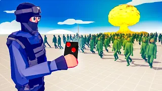 TABS - Intense ZOMBIE SURVIVAL Mission to NUKE Them All in Totally Accurate Battle Simulator