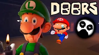 Luigi Plays: ROBLOX DOORS ft. Mario!!!