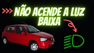 Clio não liga o farol ( Solução fácil e sem gastar)