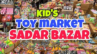 Toy market Sadar Bazar Delhi | बच्चो के लिये खिलौने लेने है तो आ जाओ इस मार्केट मे | kids toy market