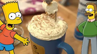 Famous Flanders Hot Chocolate from The Simpsons Movie :) | how to make flanders hot chocolate