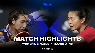 Kim Hayeong vs Mo Zhang | WS | WTT Star Contender Doha 2022 (R48)