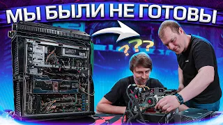 Самый сложный апгрейд ПК с водяным охлаждением #1. HYPERPC UPGRADE CENTER. (QX6700  GTX 480 SLI)