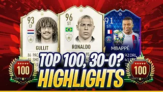 30-0?! PRO TOP 100 FUT CHAMPIONS HIGHLIGHTS EP 2! FIFA 20