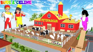 Yuta Mio Jadi Peternak Buat Markas Peternakan Diatas Rumah | Yuta Mio Kumpulkan Sapi Kambing Lepas