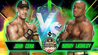 John Cena Vs Bobby Lashley || Qualification Match For United States Championship || WWE 2K23 ||