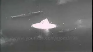 HD ultra High speed camera filmed underwater atomic bomb explosion