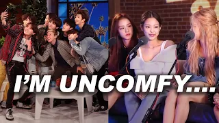 K-pop Moments that make Me Uncomfortable and Angry! (Cringe)