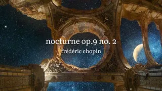 chopin - nocturne op.9 no.2 (pitched down + slowed + reverb) 1 hr version