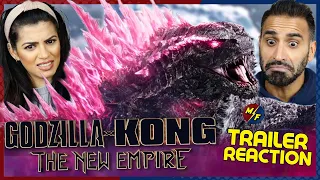 GODZILLA X KONG: THE NEW EMPIRE TRAILER REACTION!! Godzilla Vs Kong 2