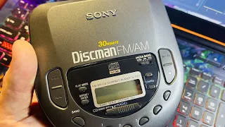 Cd Плеер в 2022!!!!Sony Discman D-T101