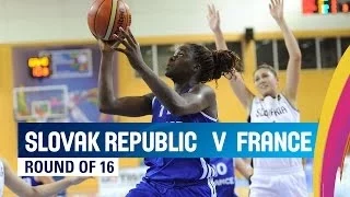 Slovak Republic v France - Round of 16 - 2014 FIBA U17 World Championship for women