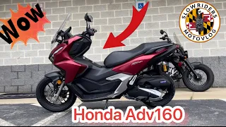 New 2024 Honda Adv160/Close Look And Walk Around/Honda Scooter/ADV160/Review