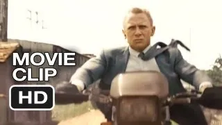 Skyfall Blu-ray CLIP - Motorbike Chase (2012) - James Bond Movie HD