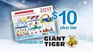 CHRISTMAS DADDIES 2017 Calendars at Giant Tiger