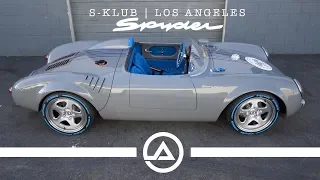 400 hp Turbo Outlaw Porsche 550 Spyder SEMA Build