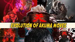 Evolution of Akuma Raging Demon Misogi CA | SF6 Gouki