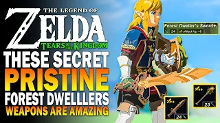 These SECRET PRISTINE Weapons Are Some Of The Best In Zelda Tears Of The Kingdom