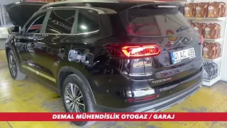 CHERY TİGGO 8 PRO PRİNS LPG MONTAJI OTOGAZ DÖNÜŞÜM