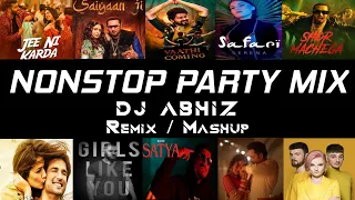 DJ ABHIZ - Nonstop Party Mix | Non Stop Bollywood, EDM, Punjabi, English Remix Songs