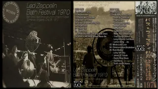 Led Zeppelin 738 June 28 1970 Bath and West Showground in Shepton Mallet Somerset England
