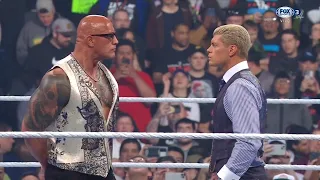 The Rock cara a cara con Cody Rhodes - WWE RAW 25 de Marzo 2024 Español
