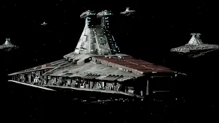 The Republic Fleet Arrives - Star Wars Short Animation