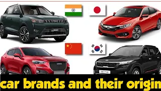 10 car brands and country of origin