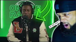 THIS SAMPLE TOO CRAZY! The Sheff G "On The Radar" Freestyle (REACTION)