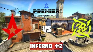 1/2 ФИНАЛ. ГРУППА A. ASTRALIS vs NIP. MAP-2 INFERNO. BLAST PREMIER: SPRING GROUPS 2021