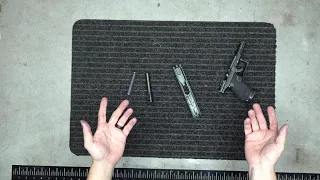 Walther PDP disassembly and reassembly (field striping)