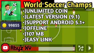 World Soccer Champs🏆 MOD APK | Unlimited Coin v9.1 | World Soccer Champs INDONESIA🇮🇩