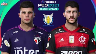 PES 2021 - FACES REAIS DO BRASILEIRÃO