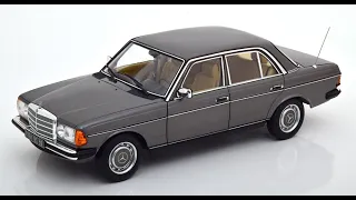 Modelissimo: Norev Mercedes 200 W123 Limousine anthrazit 1982 1/18