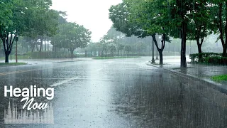 Rainy roads that nobody takes. Beat Insomnia, Rain sounds for Relaxation, Meditation