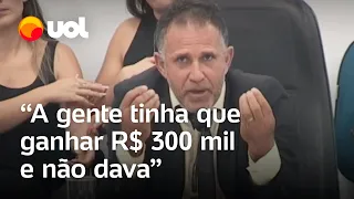 Vereador de Formosa (GO) sobre salário durante votação para aumento: 'Tinha de ser R$ 300 mil'