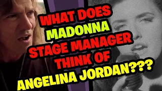 MADONNA Stage Manager Reacts to ANGELINA JORDAN!