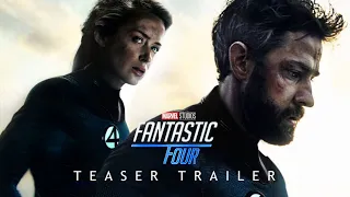 FANTASTIC FOUR Teaser Trailer Concept - John Krasinski, Emily Blunt Marvel Phase 5 Movie