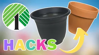 GENIUS 🤯 Dollar Tree DIY Crafts using FLOWER POTS