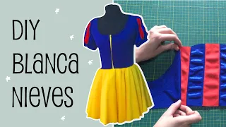 DIY Disfraz de Blancanieves - Elastizado, sin corset, largo a la rodilla