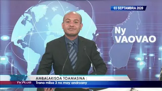 VAOVAO DU 03 SEPTEMBRE 2020 BY TV PLUS MADAGASCAR