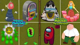 MonsterBox: DEMENTED DREAM ISLAND with Monster's Transformed | My Singing Monsters TLL Incredibox