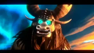 Kung Fu Panda 3 Kai Returns To The Mortal World Scene + Po Bathing Scene